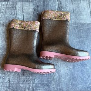 Mini Melissa Rain Boots Size 4